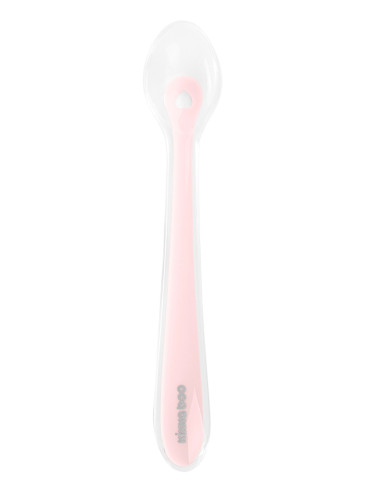 Лъжица силиконова 1бр Pink