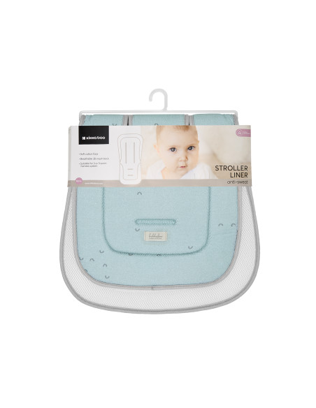 Подложка за количка против изпотяване Stripy Friends