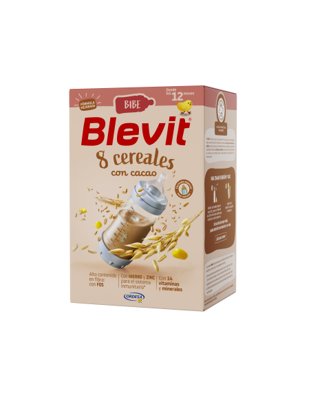 Blevit BIBE 8 зърнени храни с какао 500г