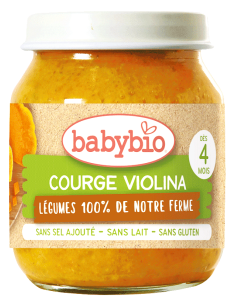 Био Зеленчуково пюре - Тиква "Цигулка" (4+ месец) - 130г...