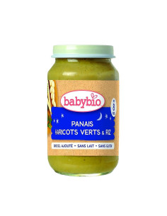 Био Зеленчуково пюре - Пащърнак, Зелен фасул и Ориз (8+...