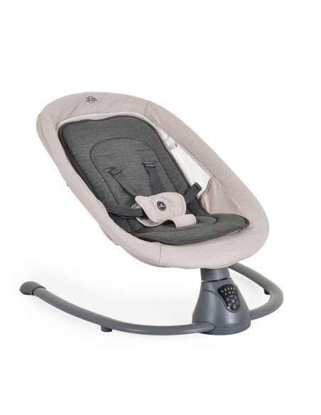 Електрическа люлка Zara светлосив