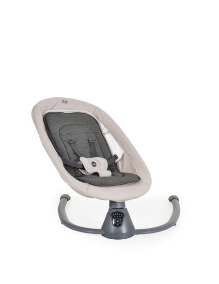 Електрическа люлка Zara светлосив