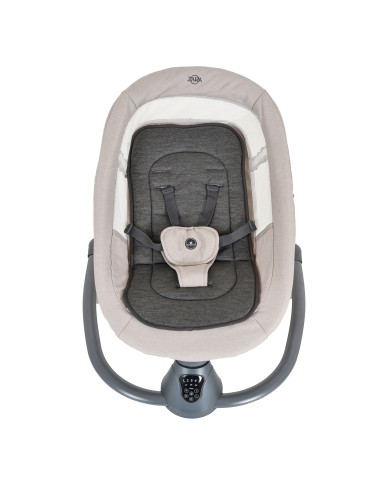 Електрическа люлка Zara светлосив