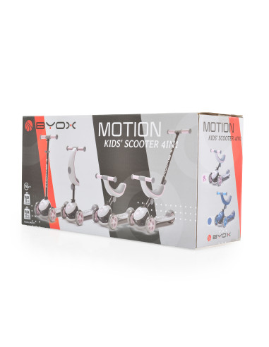 Тротинетка Motion 4в1 син