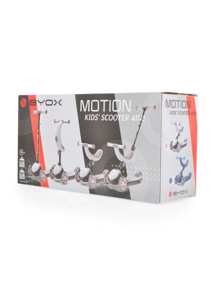 Тротинетка Motion 4в1 розов