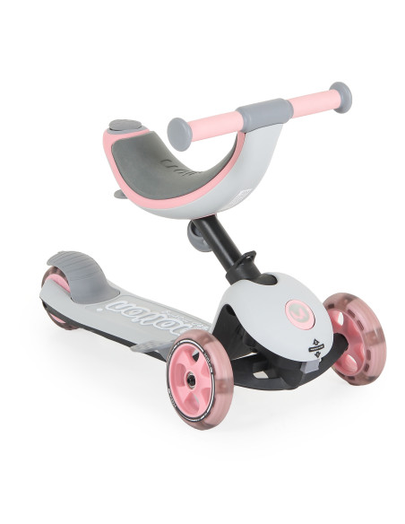 Тротинетка Motion 4в1 розов