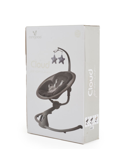 Електрическа люлка Cloud Premium светлосив