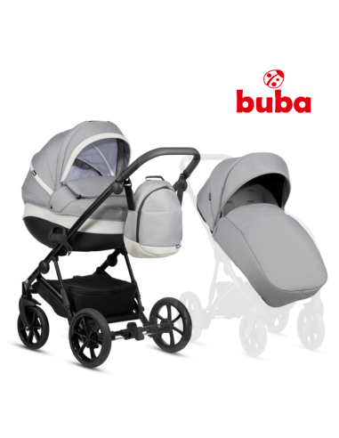 Buba ZAZA2 2в1 бебешка количка 625 Warm Grey