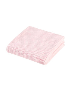 Плетено памучно одеяло Dream Big Pink