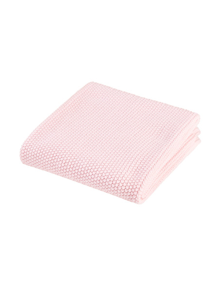 Плетено памучно одеяло Dream Big Pink
