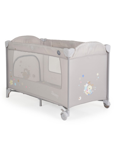 Детска кошара Sleepy сив