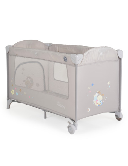 Детска кошара Sleepy сив