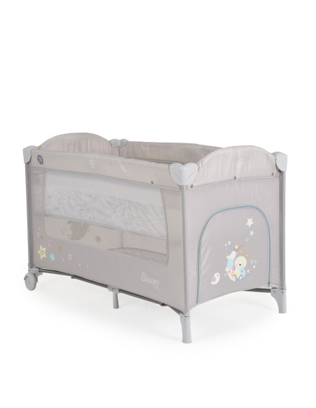 Детска кошара Sleepy сив