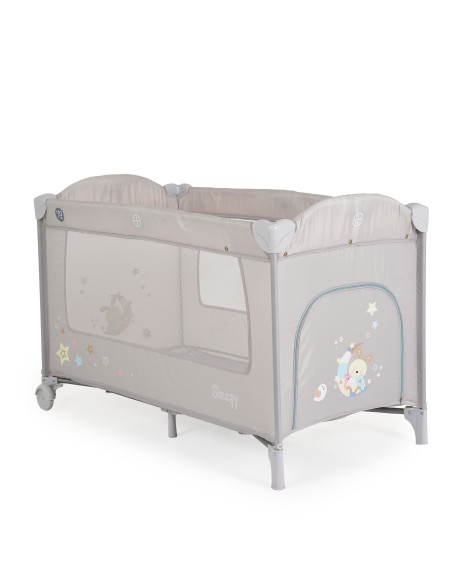 Детска кошара Sleepy сив