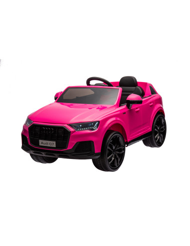 Акумулаторна кола Licensed Audi Q7 Pink + батерия 12V7AH