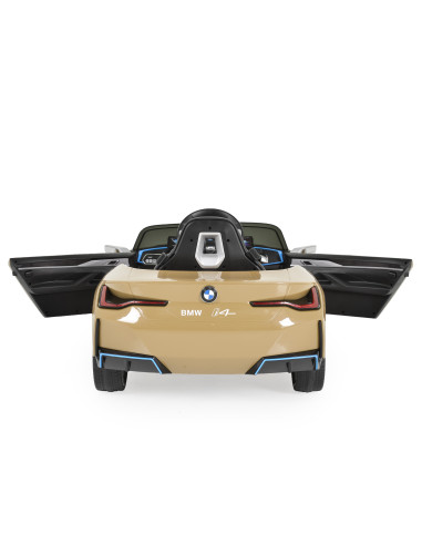 Акумулаторна кола BMW i4 шампанско