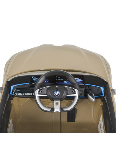 Акумулаторна кола BMW i4 шампанско