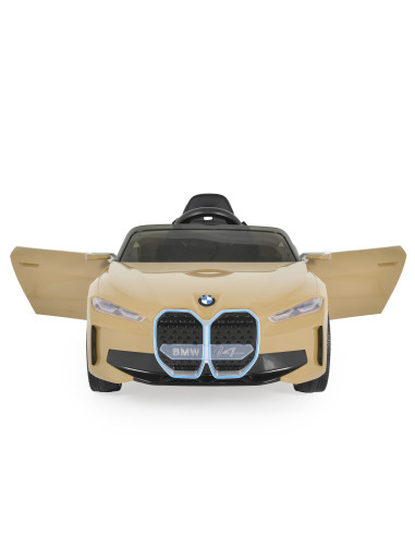 Акумулаторна кола BMW i4 шампанско
