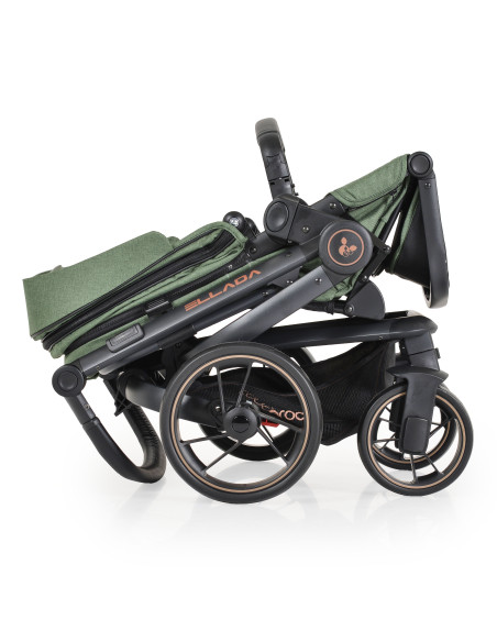 Комбинирана детска количка Ellada 2в1 зелен