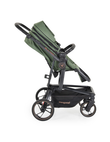 Комбинирана детска количка Ellada 2в1 зелен