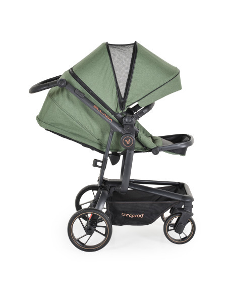 Комбинирана детска количка Ellada 2в1 зелен