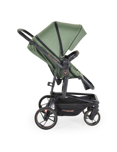 Комбинирана детска количка Ellada 2в1 зелен