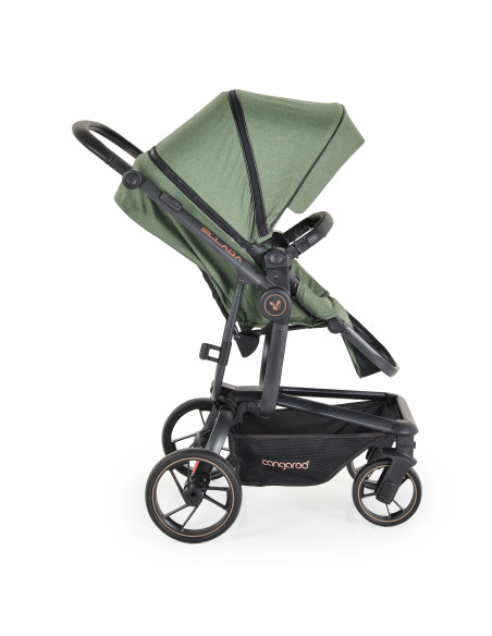 Комбинирана детска количка Ellada 2в1 зелен