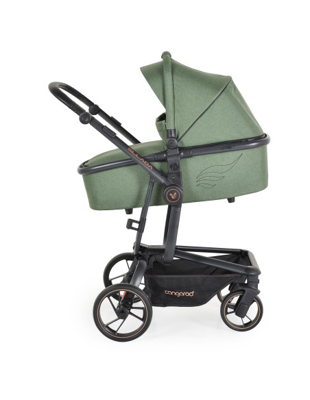 Комбинирана детска количка Ellada 2в1 зелен