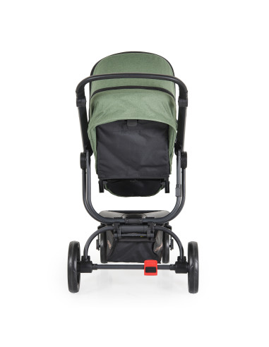 Комбинирана детска количка Ellada 2в1 зелен