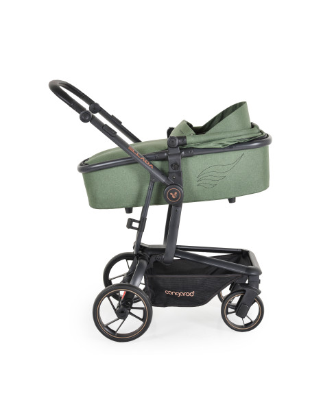 Комбинирана детска количка Ellada 2в1 зелен