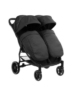 Количка за близнаци Happy 2 Black 2023 2