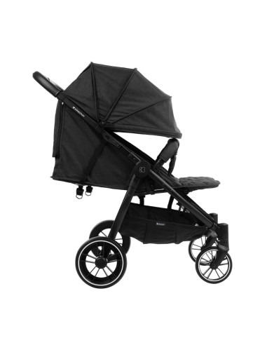 Количка за близнаци Happy 2 Black 2023