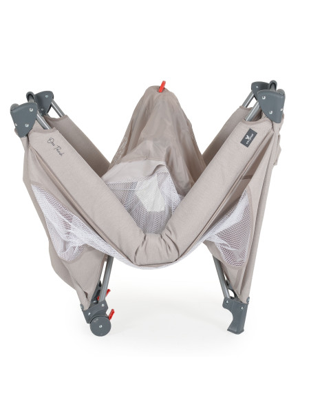 Детска кошара One touch светлосив