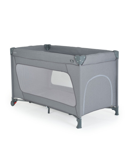 Детска кошара One touch тъмносив