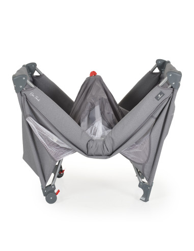 Детска кошара One touch тъмносив