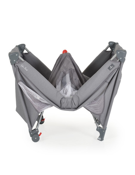 Детска кошара One touch тъмносив