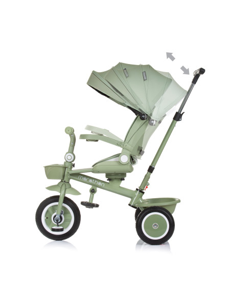 Триколка със сенник Маратон пастелно зел