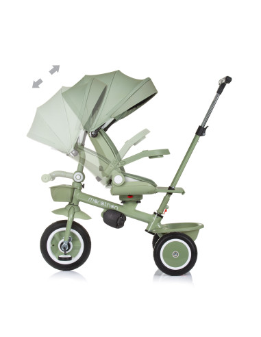 Триколка със сенник Маратон пастелно зел