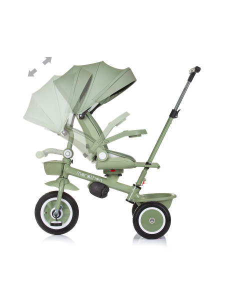 Триколка със сенник Маратон пастелно зел