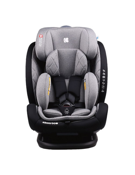 Стол за кола 0-1-2-3 (0-36 кг) Multistage ISOFIX Dark Grey