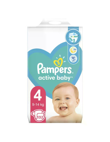 PAMPERS MB, пелени, S4, 132