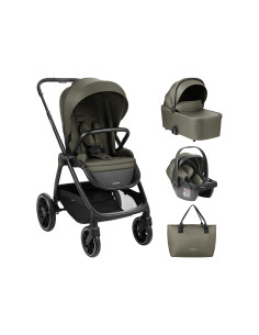 Комбинирана количка 3в1 с кош за новородено Modena Army...