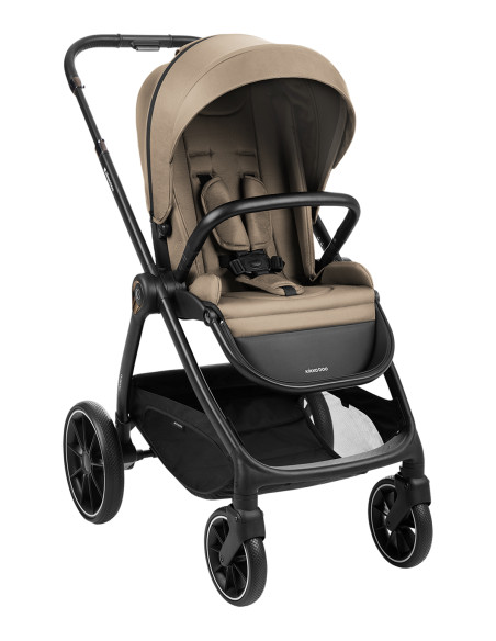 Комбинирана количка 3в1 с кош за новородено Modena Beige