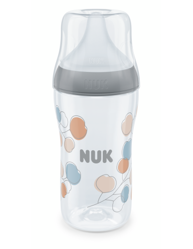 NUK Perfect Match Шише РР 260мл. със силиконов биберон за хранене M, 3+ мес. Клонче