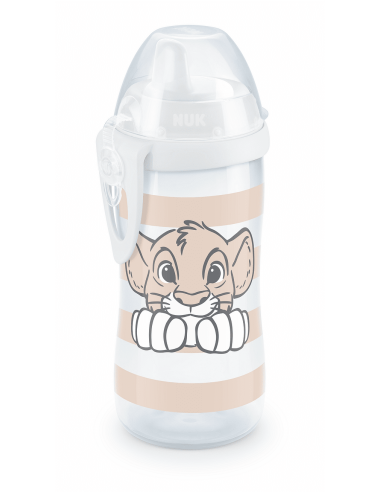 NUK Kiddy Cup 300мл., с твърд накрайник, 12+мес. LION KING