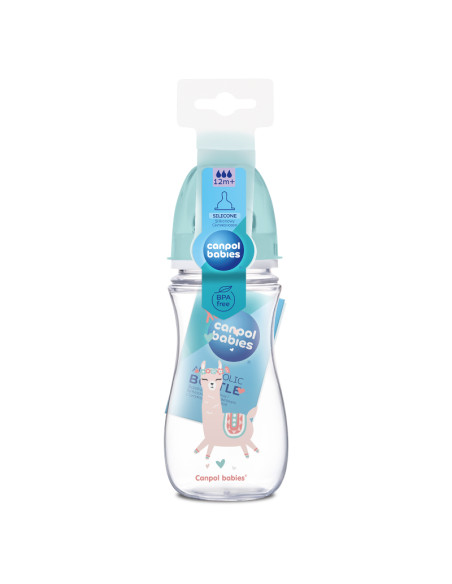 Шише антиколик с широко гърло  Exotic Animals 300 мл