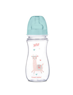 Шише антиколик с широко гърло  Exotic Animals 300 мл 2