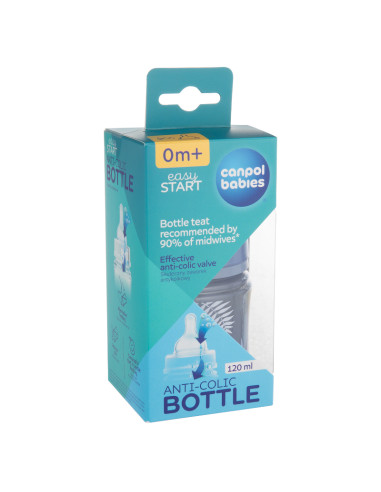 Шише антиколик с широко гърло Easy Start GOLD...