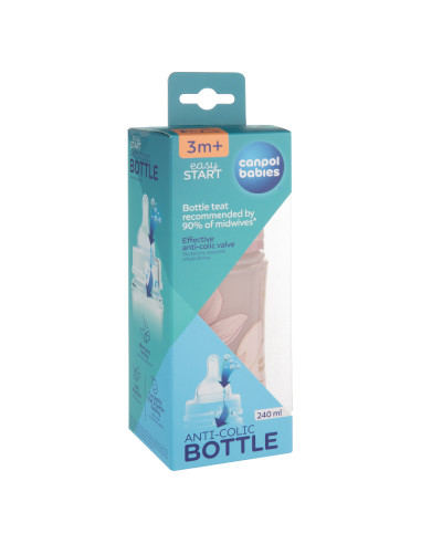 Шише антиколик с широко гърло Easy Start GOLD...